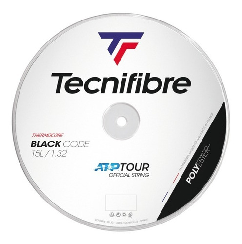 Rollo Cuerda Tecnifibre Black Code Poliester Pentagonal 200m