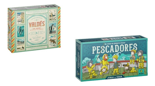 Combo Juego De Mesa Pescadores + Valdes De Maldon M4e