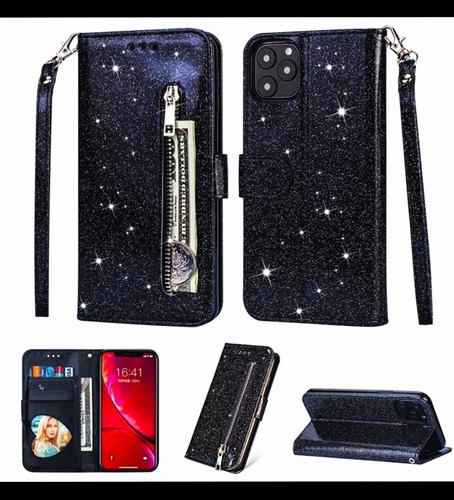 Funda iPhone 12 Moda Única Monedero