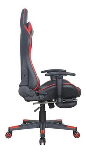 Imagen 3 de 6 de Silla Sillon Gamer Reclinable Apoyapies Butaca Pc Oficina