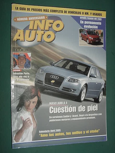 Revista Info Auto 109 Calendario Daniela Sutter Audi Porto