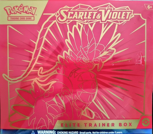 Pokemon Scarlet & Violet Elite Trainer Box Inglés Koraidon