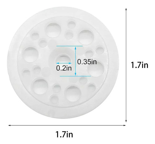 250 Arandelas De Tablero De Espuma, Accesorios De 45 Mm De