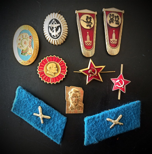 Antiguas Insignias Militares De La Union Sovietica! Oferta!!