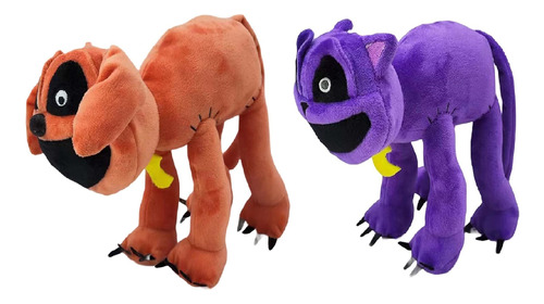 Nuevos Peluches Monster Dog, Criaturas Sonrientes Para El Dí