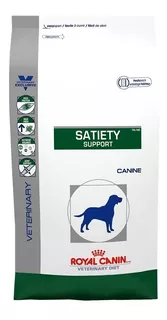 Alimento Royal Canin Veterinary Diet Canine Satiety Support para perro adulto todos los tamaños sabor mix en bolsa de 15 kg