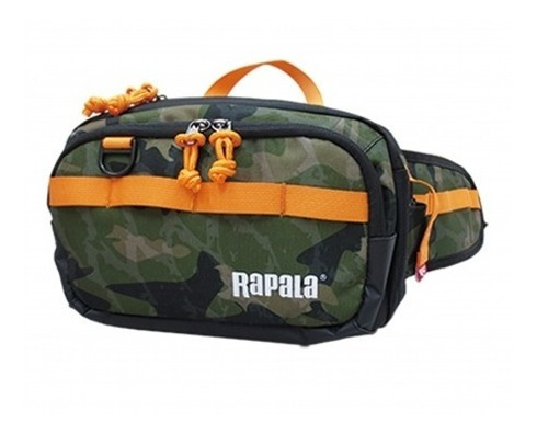 Cangurera Hip Jungle Color Camuflaje Verde - Rapala Rjuhp