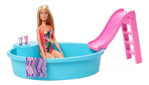 Barbie Alberca Piscina Con Barbie Incluida Inn