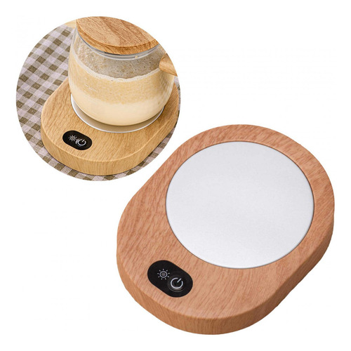 Taza De Agitación Automática Posavasos Calentado Por Usb