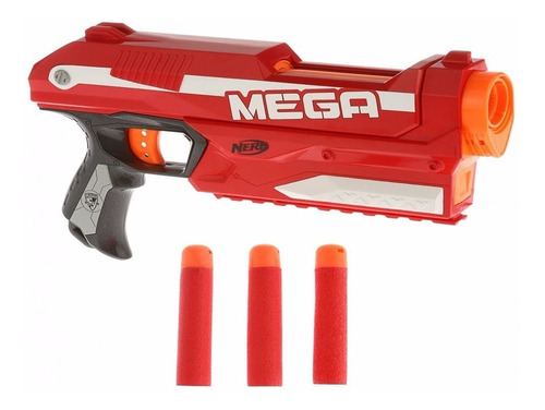 Pistola Nerf N-strike Elite Magnus Hasbro 3 Dardos 25 Metros