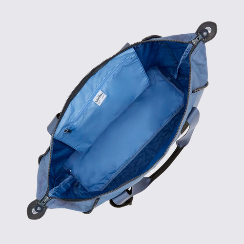 Bolsa Kipling Art M Azul 1340556v Desenho Do Tecido Liso