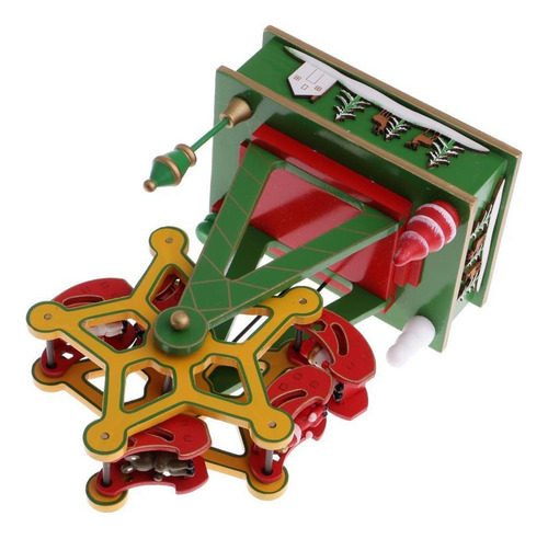 . Natal Roda Gigante Caixa De Música Brinquedo Boneco De