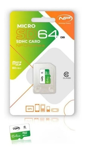 Memoria Micro Sd 64gb Np Original Clase 10 Sello Original