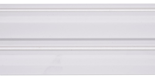 Zocalo Eps Antihumedad Blanco 2,50m X 10cm Terminacion Pared