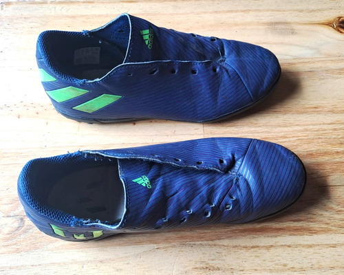 Botines Adidas De Futbol Infantil Talle 35 Y Medio (Usado)