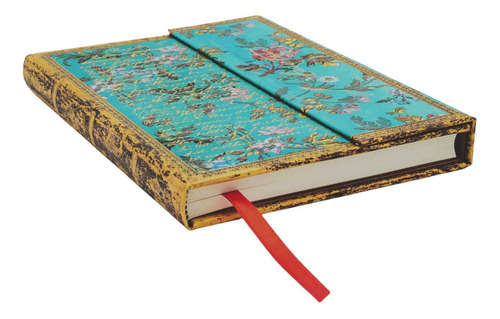 Caderno Paperblanks MIDI PB9885-0 72 folhas pautado unidade x 1 18cm x 12cm jane austen persuasion cor jane austen persuasion