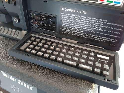 Filmadora Panasonic Modelo Pk-958
