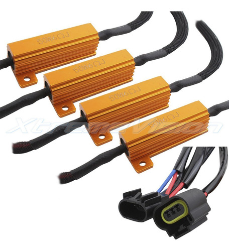 Led Resistor Antiparpadeo, Decodificador Enchufar Y Usar, Si