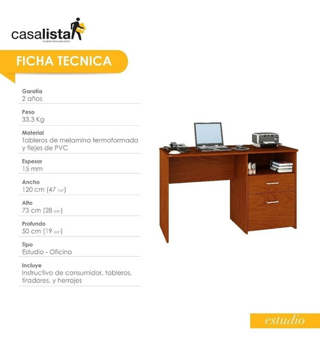 Escritorio Con Archivador Casa Lista Estudio