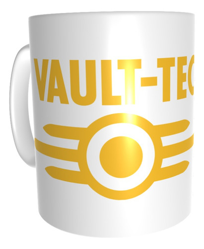 Taza  Fallout Vault Boy Vault Tec  Serie Calidad Premium