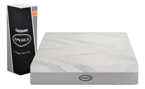 Colchones America, Colchón Matrimonial Flex, Memory Foam Gris