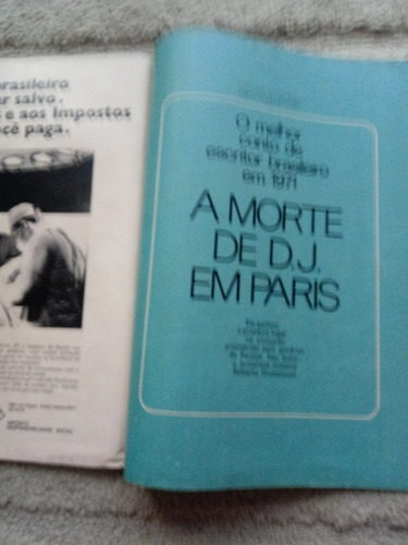 Revista Realidade Nº 68 -de 1971 . Politica Prop. Sumario