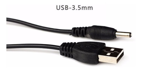 Imagen 1 de 1 de Puntotecno - Cable Usb A Conector Dc 3,5 Mm 0,7 Mts