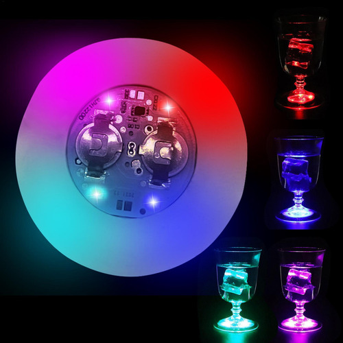 Suporte De Copo Para Carro Led Porta-copos Iluminados Para C