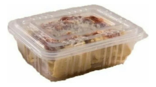 Embalagem Microondas E Freezer 1000ml G305 C/20 Marmitas Cor Translúcido