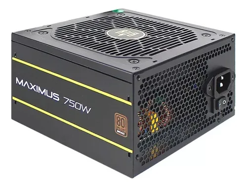 Fonte Gamer Revenger FO-MAX03 750W 80 Plus Bronze Silenciosa Preto