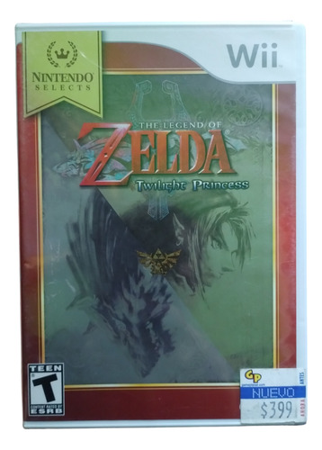 The Legend Of Zelda Twilight Princess Wii Nintendo Sellado (Usado)