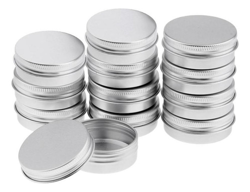 I Tarro Cosmético De Aluminio De 30 Ml, , Envase De Crema,