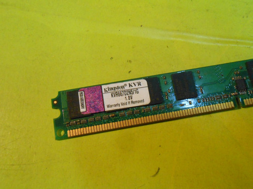 Memoria Kingston Ddr2 1gb 667 Kvr667d2n5/1g (Usado)