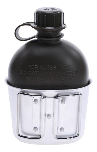 Caneca Cantil Militar Térmica Alumínio 530ml Camping Pesca