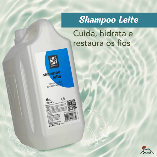Shampoo Leite Yamá 4.6l Original!