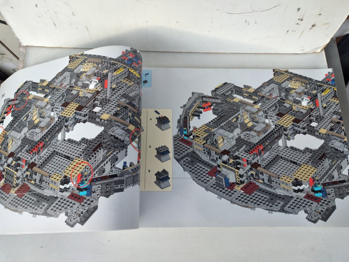 Lego Libro De Instrucciones 75192 Millennium Falcon Original (Usado)