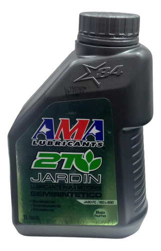 Aceite Ama 2t Jardin X 1 Litro Motosierra Desmalezadora 