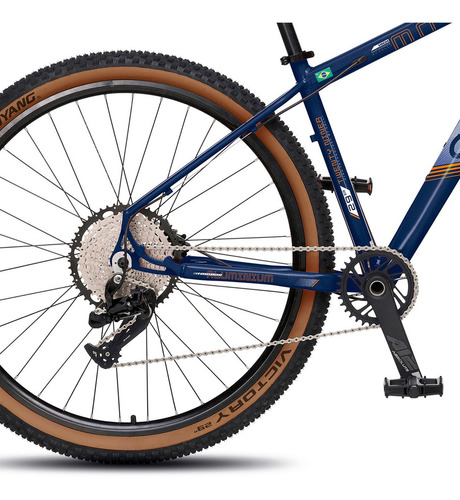 Bicicleta Colli Moscow-aro 29- Freio Hidr-cambio Lwtoo 1x12v Cor Azul Tamanho Do Quadro 17