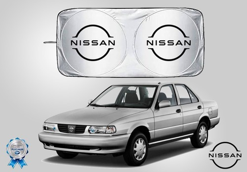 Cubresol Para Nissan Tsuru 2da Generacion Con Logo T1