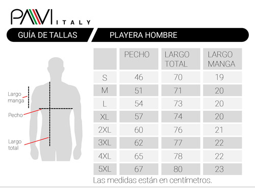 Pavi Italy Playera Negra Para Hombre Diseñ Discreto 04-5062n