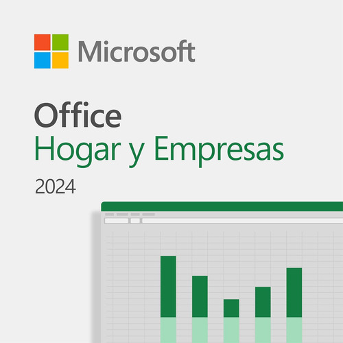 Licencia Microsoft Office Hogar Y Empresas 2024 1 Pc/mac