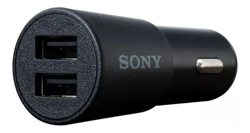 Cargador De Auto Sony Cp-cadm2 2 Puertos 4.8a - Negro
