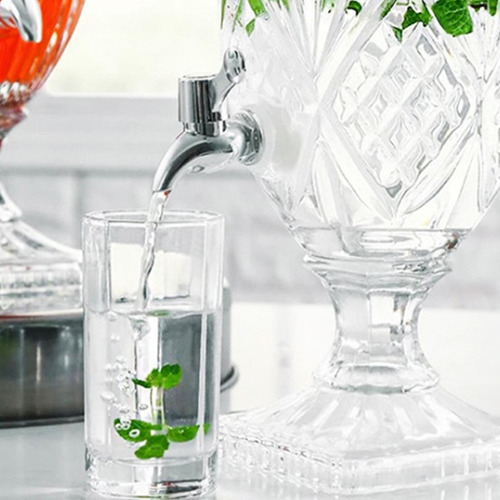 Dispensador De Bebidas De Jarra De Vidrio Con Espita, Jarra