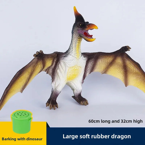 Gran Animal Dinosaurio De Simulación De Pterodáctilo De Goma