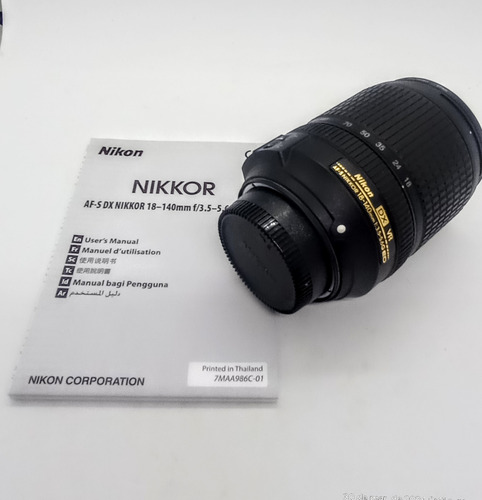 Lente Nikon 18 140 Af-s 3,5 5,6 G Ed Nuevo En Caja