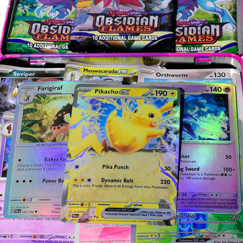 Poke Carta Pikachu Tarjetas Pik