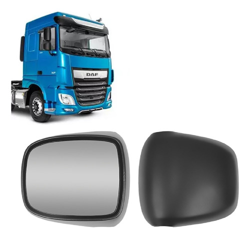 Espelho Retrovisor Auxiliar Daf Cf / Xf 105 Com Desembaçador