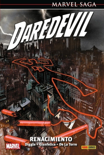 Comic Marvel Saga - Daredevil N°24: Renacimiento (tapa Dura)