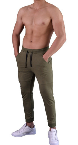 Pants Tipo Jogger Deportivo Skinny Colores Fit Envío Gratis