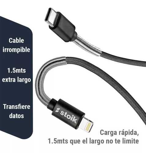 Cable Iphone Conector Tipo C a Tipo C Carga Rápida - Luegopago